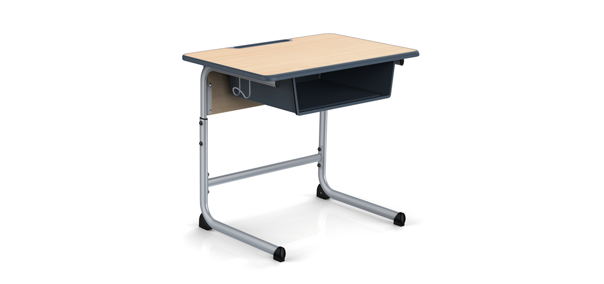 YCY-138 / YCY-138-1 可升降學生課桌連檔板