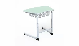 YCY-21003可升降扇形學生課桌