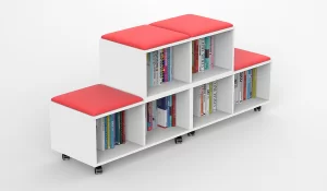 YCW-21220活動書櫃梳化